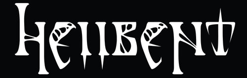 White text 'Heibent' on a black background